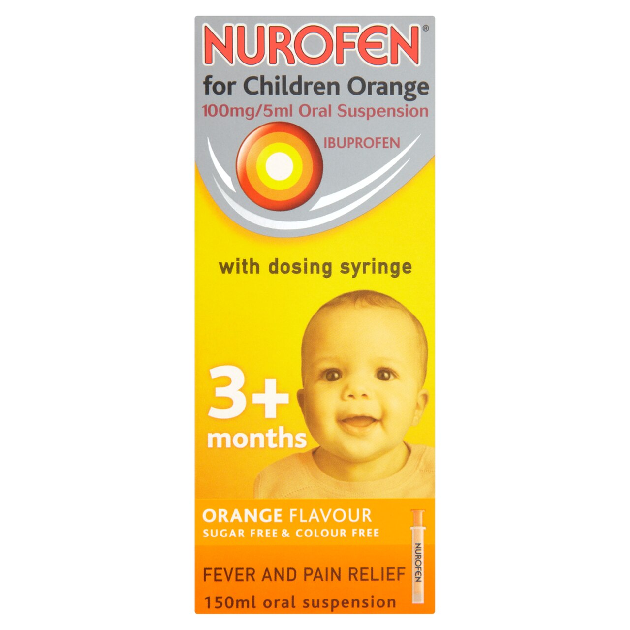 NUROFEN FOR CHILDREN 100MG/5ML ORA C SPN