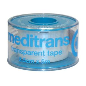 MEDITRANS NON ALLRG TRANSP TAPE 2.5