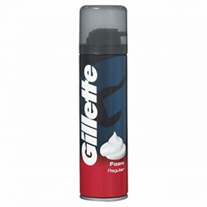 GILLETTE SHAVING FOAM-FOAMY REGULAR