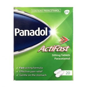 PANADOL ACTIFAST 500MG TABS