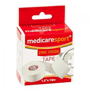 MEDICARE SPORT ZINC OXID TAPE 1.5INX15YD