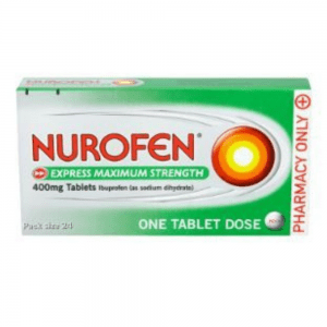 NUROFEN EXPRESS MAX STRENGTH 400MG T