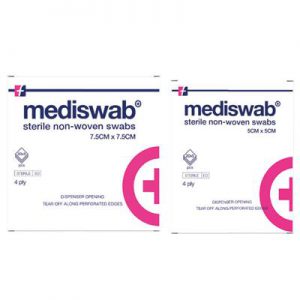 MEDISWAB NON WOVEN SWABS